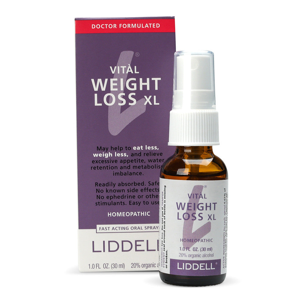 Liddell Laboratories Vital Weight Loss Xl Homeopathic Oral Spray, 1 Oz